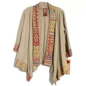 Johnny Was Arwen Wrap Jacket Cardigan
